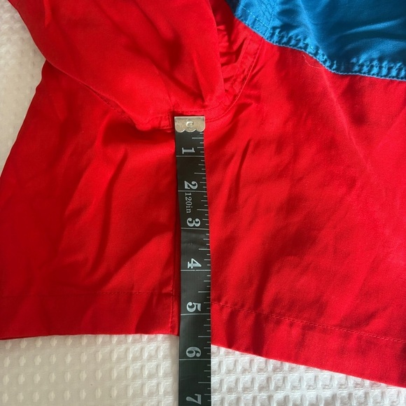 Chubbies Swim Trunks Mens Shorts Blue Red Colorblock Pool Beach Medium - Picture 6 of 7